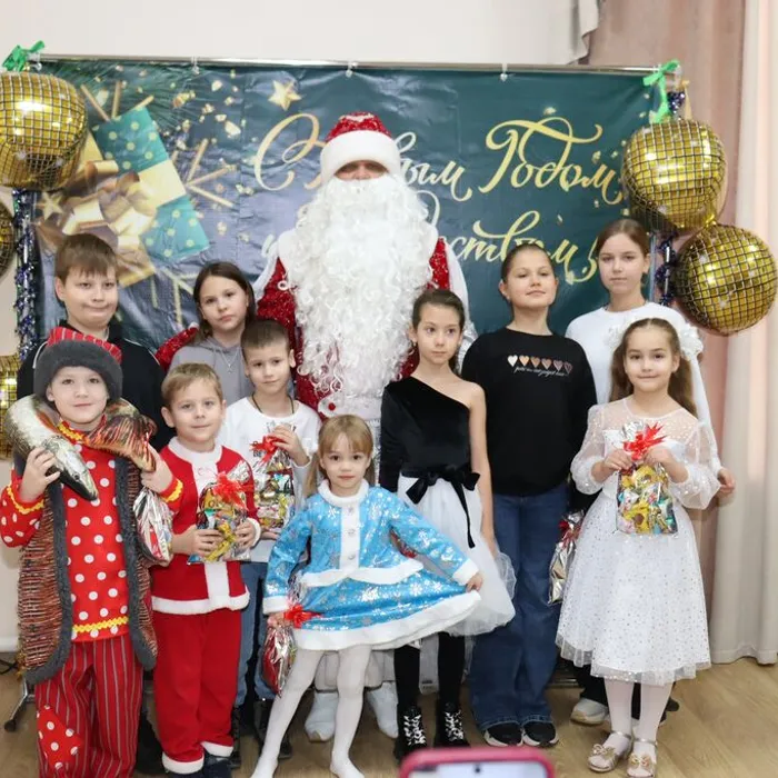 Новогоднее поздравление от Деда Мороза