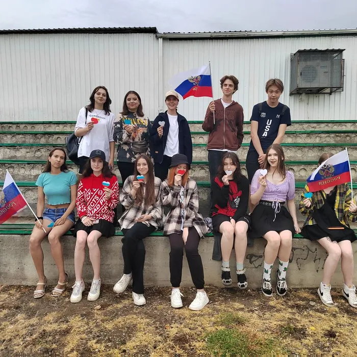 Россия в сердце навсегда🤍💙❤️