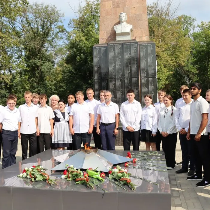 Митинг, посвященный 80-летию окончания Второй мировой